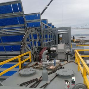 Ship  with direct drive permanent magnet generator