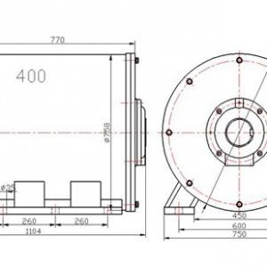 1000kw 250rpm 50Hz Horizontal Permanent Magnet Generator