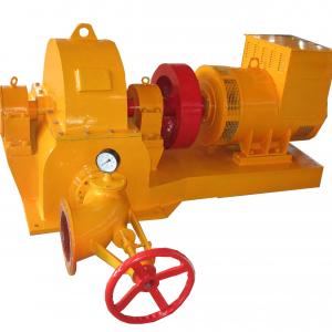 30kw Inclined-Jet Turbine for High Water Head