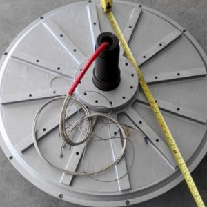 50kw 400rpm Pancake Disc Type Corless Axial Flux Generator