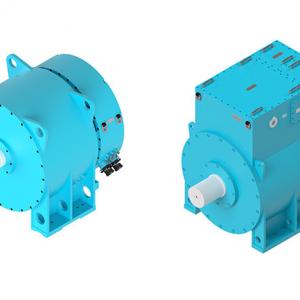 Explosion-Proof Permanent Magnet Synchronous Motor with Variable Frequency Speed Drive 2 in 1 for Mine